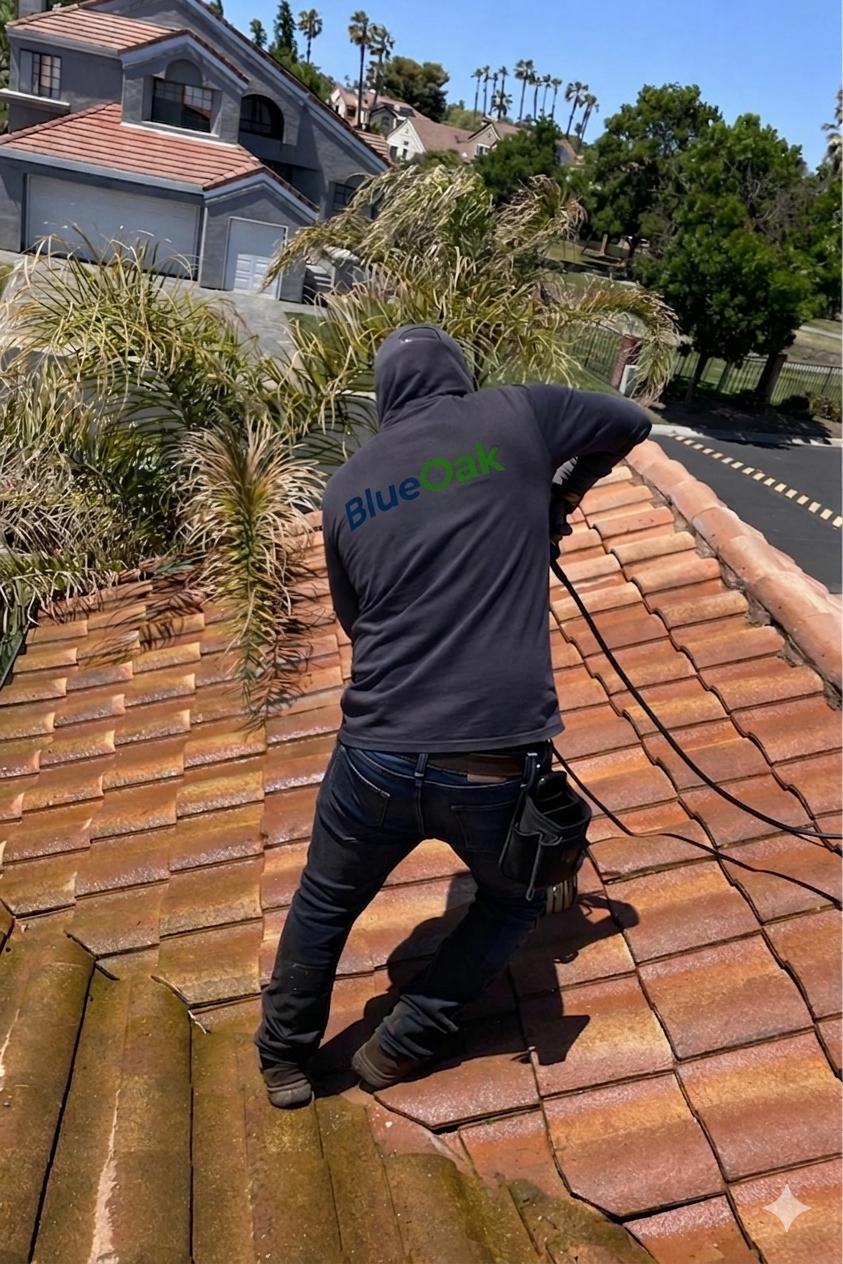Pressure washing portfolio photo