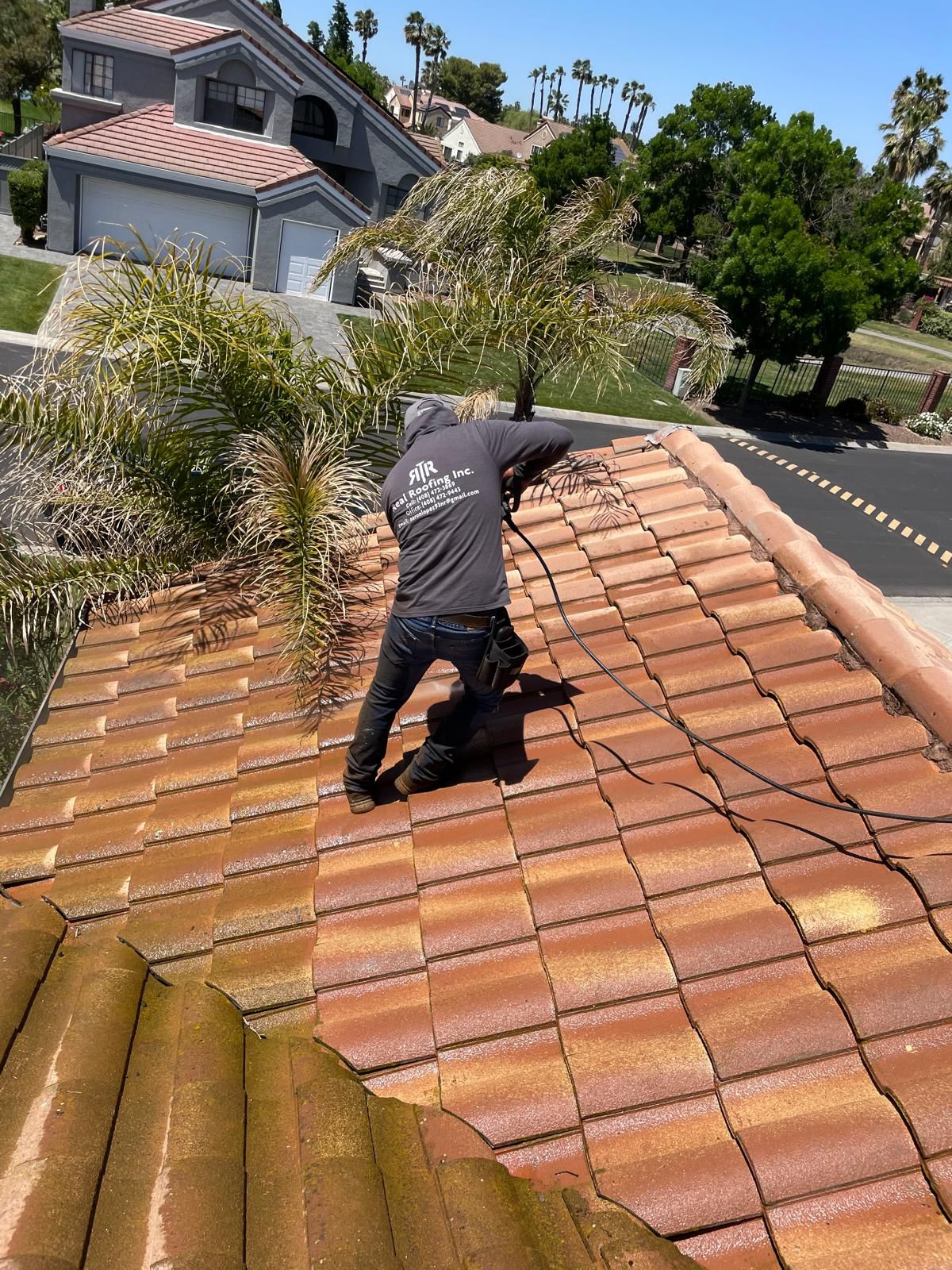 Pressure washing portfolio photo